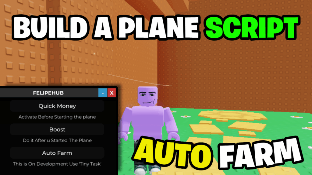 [NEW⭐] Build A Plane Script – *Auto Farm* Pastebin ROBLOX (NO KEY!)