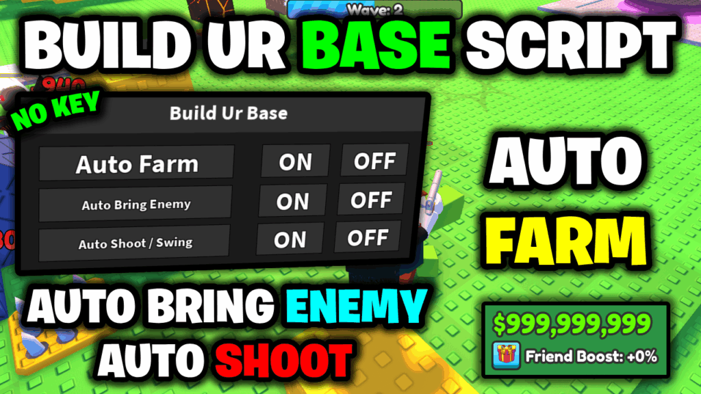 [NEW⚔️] Build Ur Base Script – *Auto Farm & Auto Shoot* (NO KEY!) ROBLOX