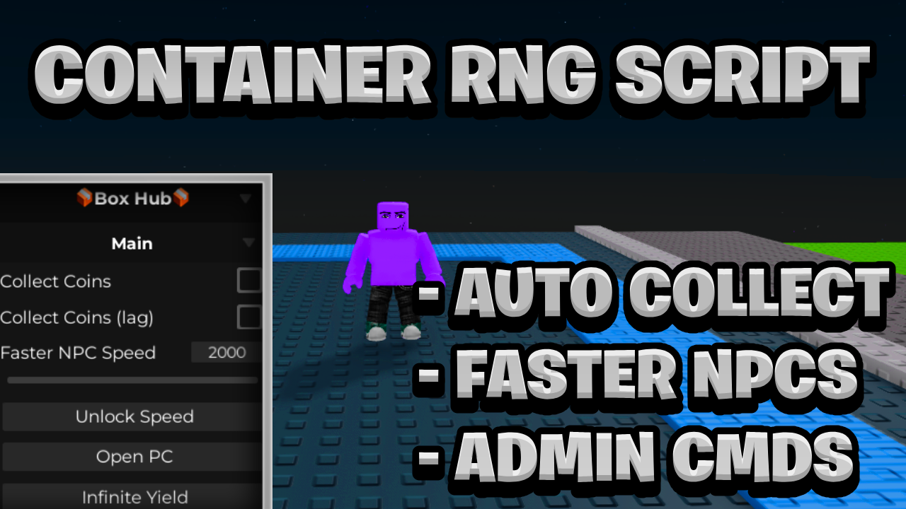 [NEW OP] Container RNG Script Pastebin – (ROBLOX) *Auto Collect & Admin* Exploit
