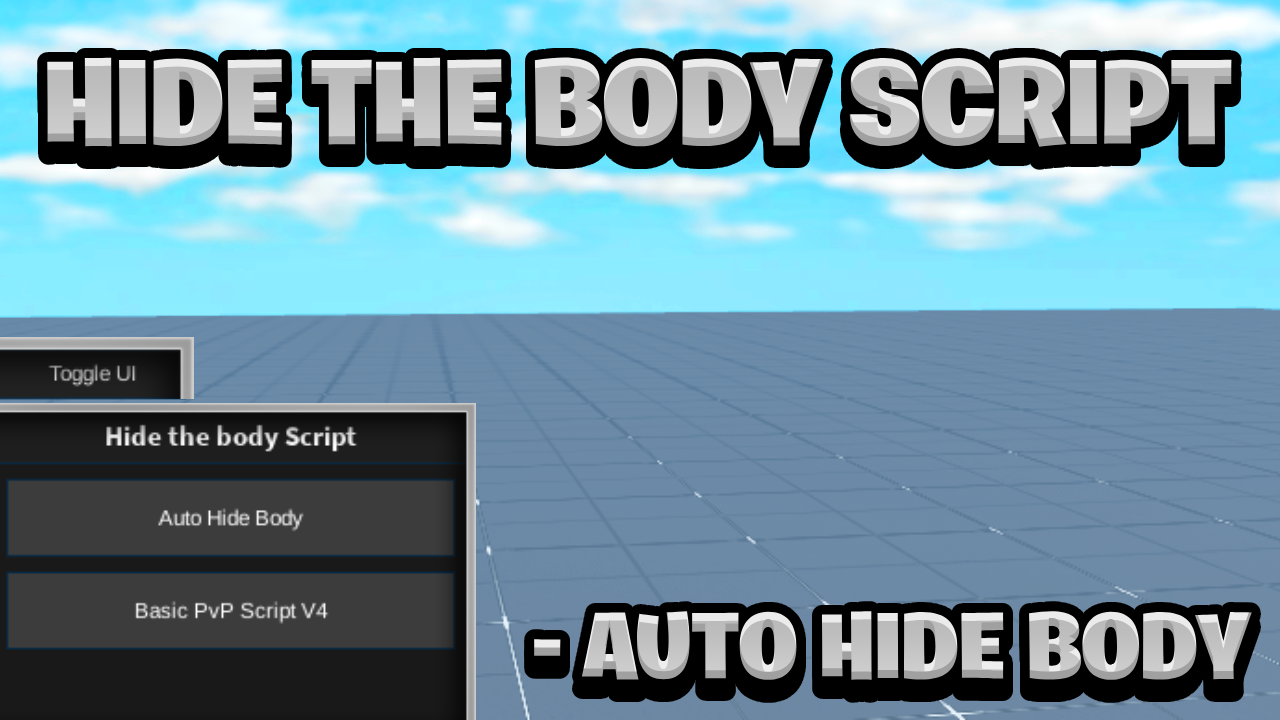 [NEW OP] Hide The Body Keyless Script Pastebin – (ROBLOX) *Auto Hide Body* Exploit