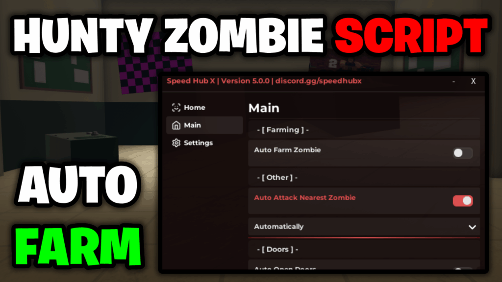 [NO KEY🔑] Hunty Zombie Script – *Auto Farm* ROBLOX