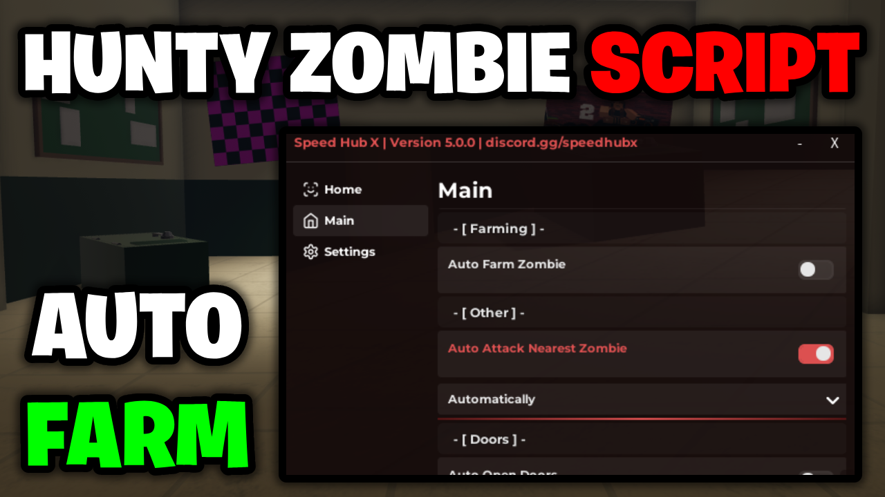 [NO KEY🔑] Hunty Zombie Script – *Auto Farm* ROBLOX