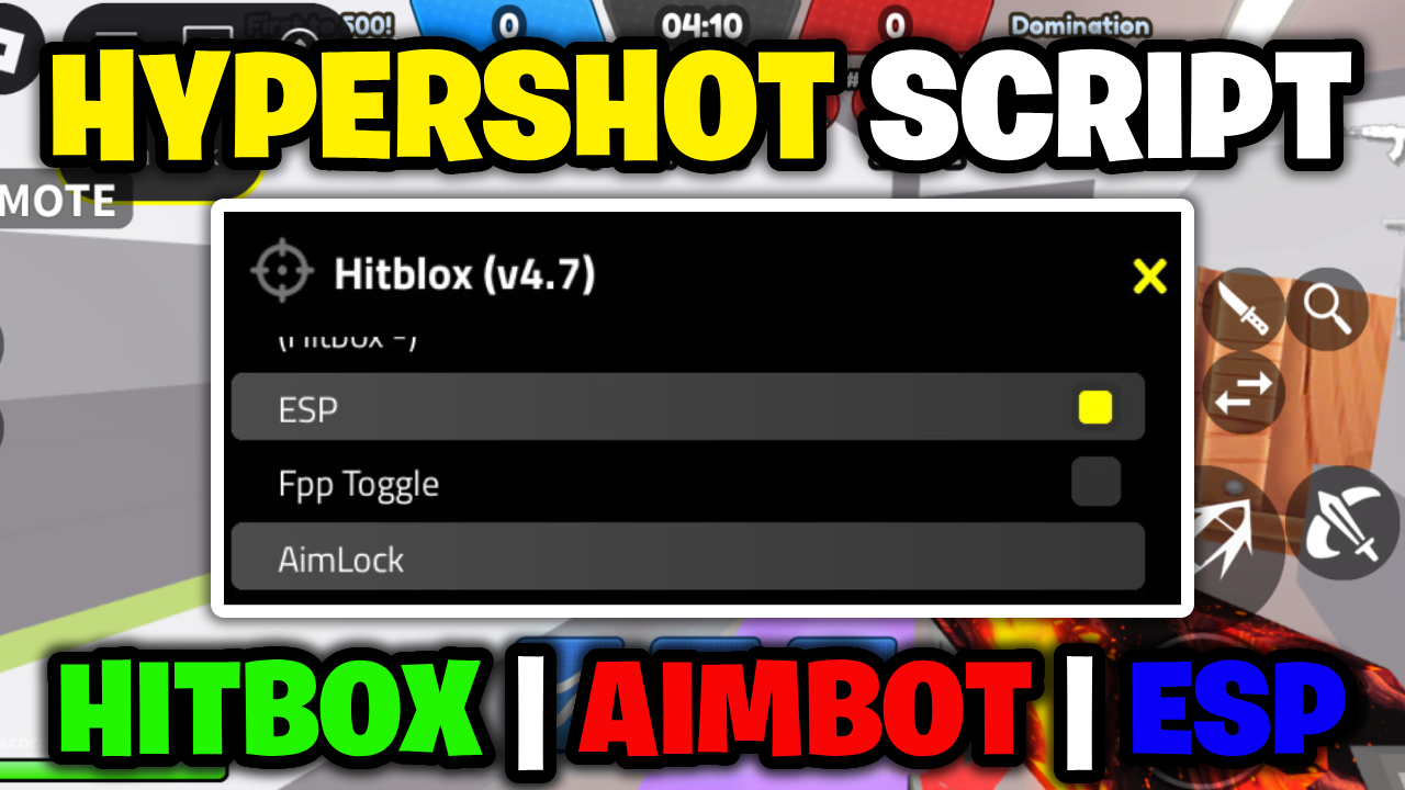 [⭐NEW] Hypershot Script – *Aimbot, Hitbox, ESP* [Works On Mobile & PC] ROBLOX