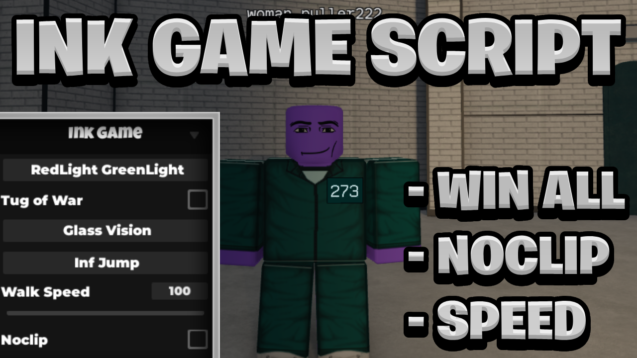 [OP BEST] Ink Game Keyless Script Pastebin – (ROBLOX) *Win All & More* Exploit