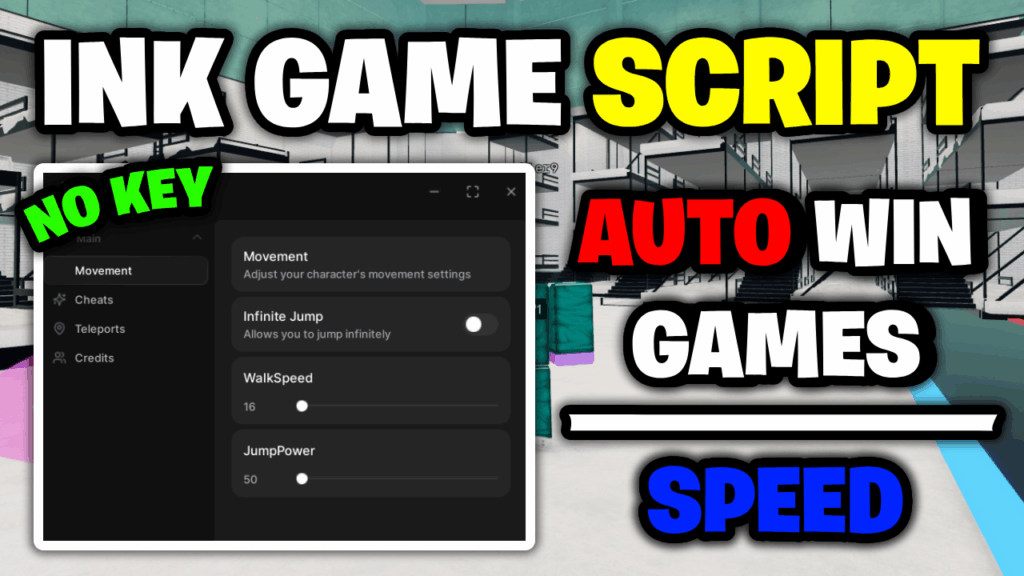 [🦑NEW] Ink Game Script – *Auto Win Games, Speed & More* ROBLOX (NO KEY!)
