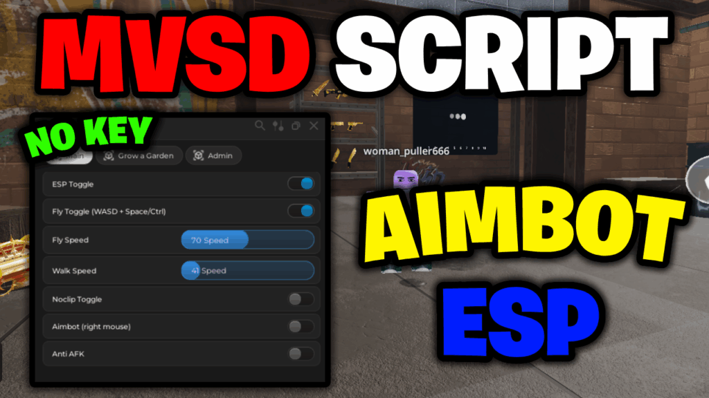 [⭐OP] Murderers VS Sheriffs Duels Script – *Aimbot, ESP & More* ROBLOX (NO KEY!)