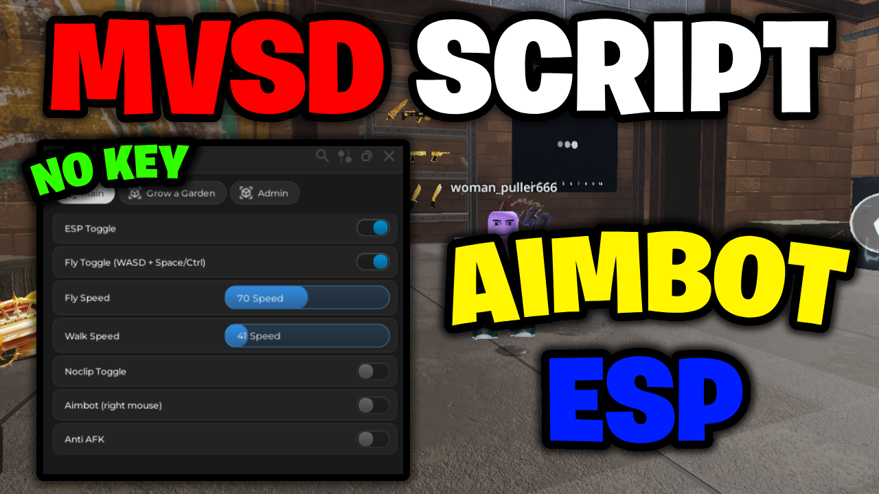 [⭐OP] Murderers VS Sheriffs Duels Script – *Aimbot, ESP & More* ROBLOX (NO KEY!)