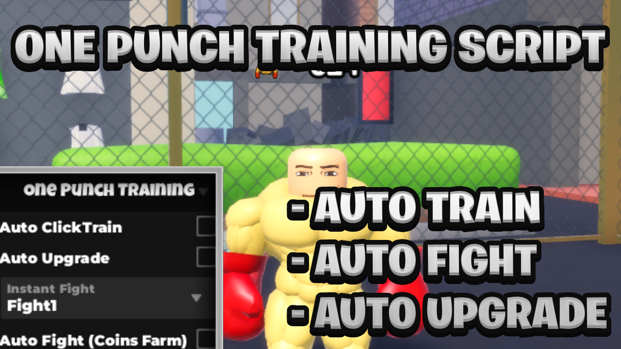 [NEW OP] One Punch Training Script Pastebin – (ROBLOX) *Auto Farm & Auto Fight*
