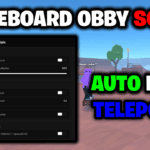 [🛹NEW] Skateboard Obby Script – *Auto Farm, Teleports & More* ROBLOX