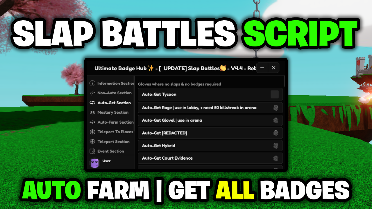 [BEST👏] Slap Battles Script – *Auto Farm, Get All Badges & More* ROBLOX (NO KEY!)