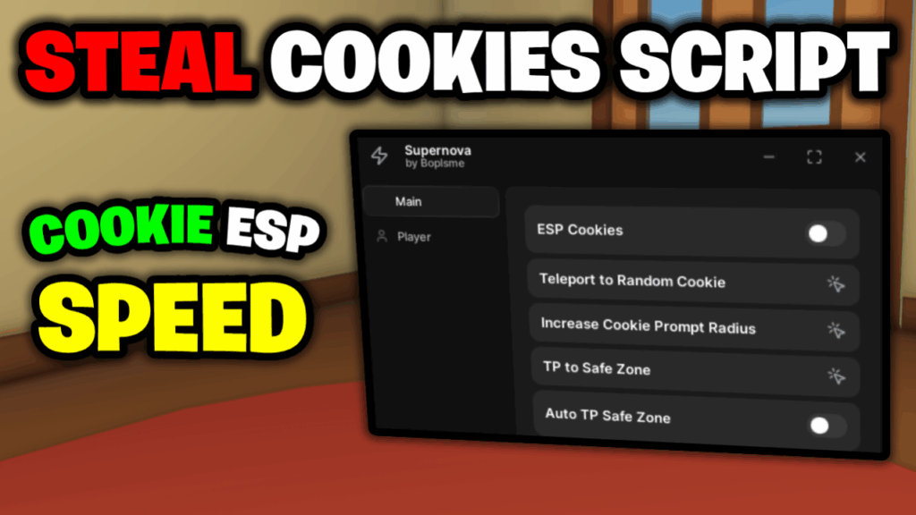 [NEW💎] Steal Cookies Script – *Cookies ESP, Speed & More* ROBLOX