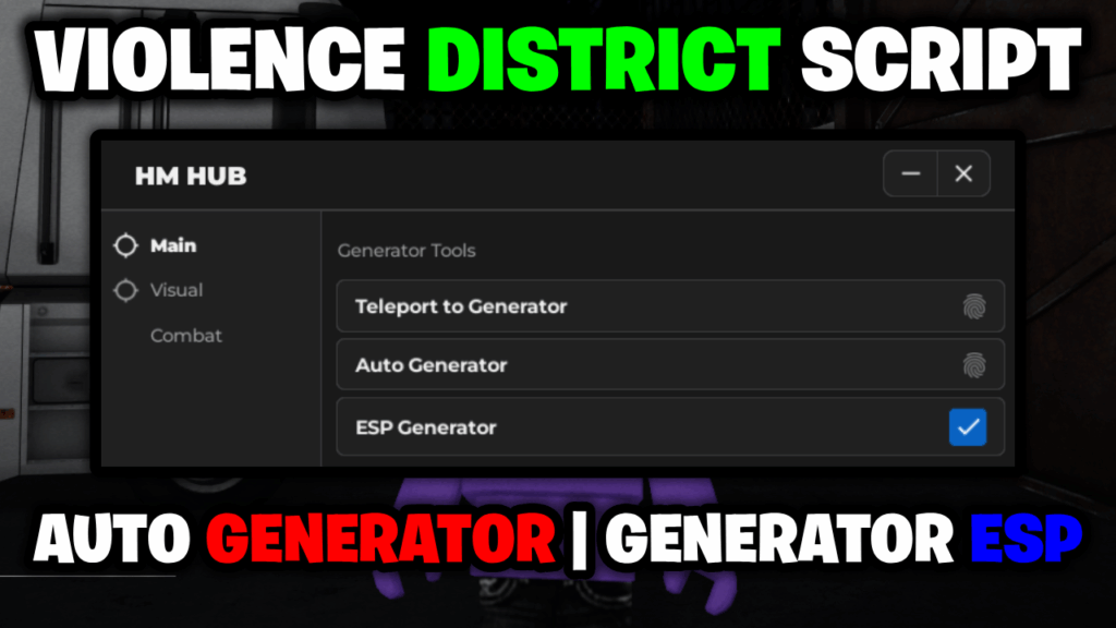 [⭐NO KEY] Violence District Script – *Auto Generator & ESP* ROBLOX