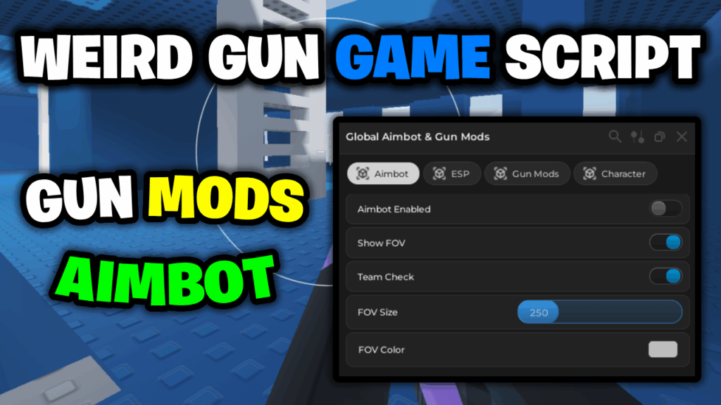 [💎BEST] Weird Gun Game Script – *Gun Mods, Aimbot & ESP* ROBLOX