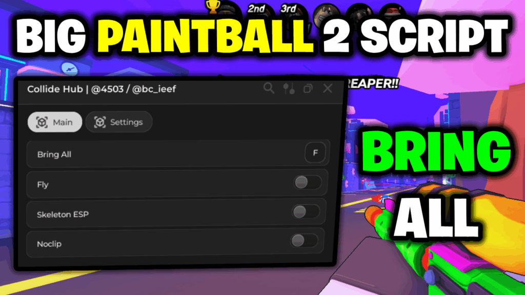 [⭐NEW] BIG Paintball 2! Script – *Bring All & ESP* ROBLOX