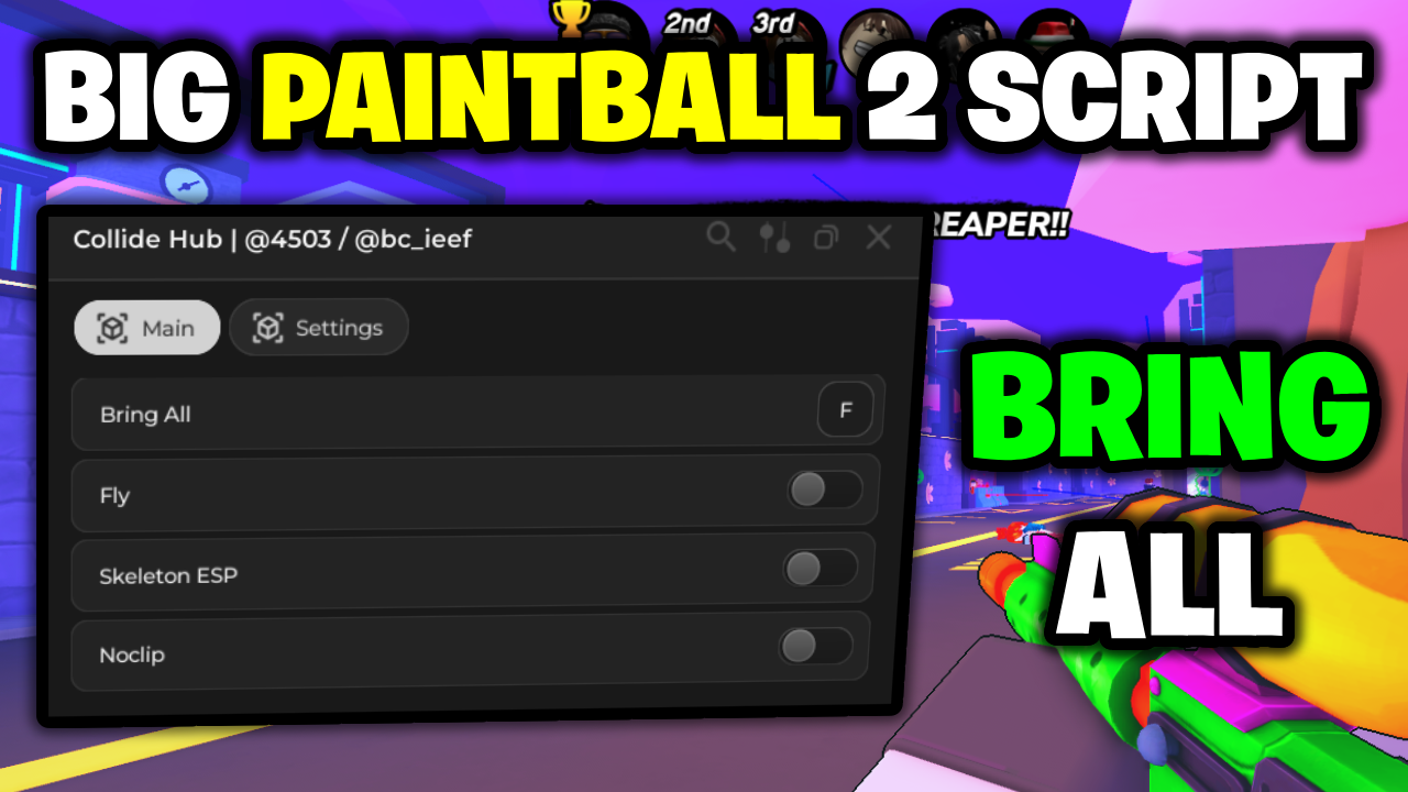 [⭐NEW] BIG Paintball 2! Script – *Bring All & ESP* ROBLOX