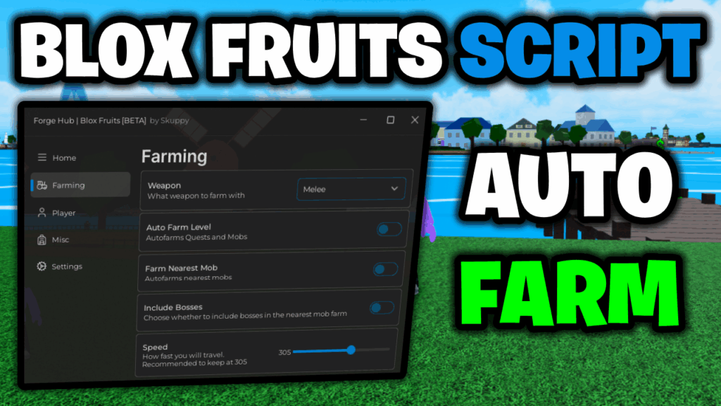 [NEW💎] Blox Fruits Script – *Auto Farm Mobs, Bosses & More* ROBLOX (PASTEBIN!)