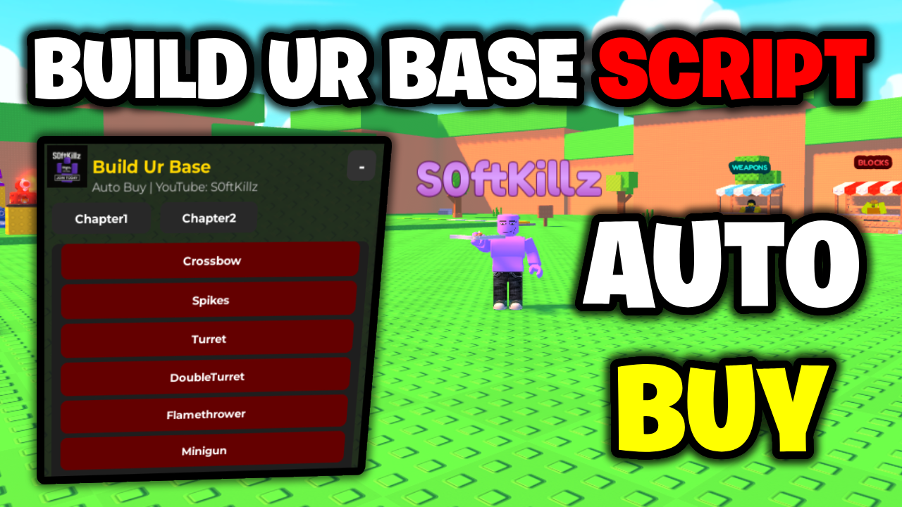 [OP💎] Build Ur Base Script – *Auto Buy* ROBLOX [Works On Mobile & PC] (NO KEY!)