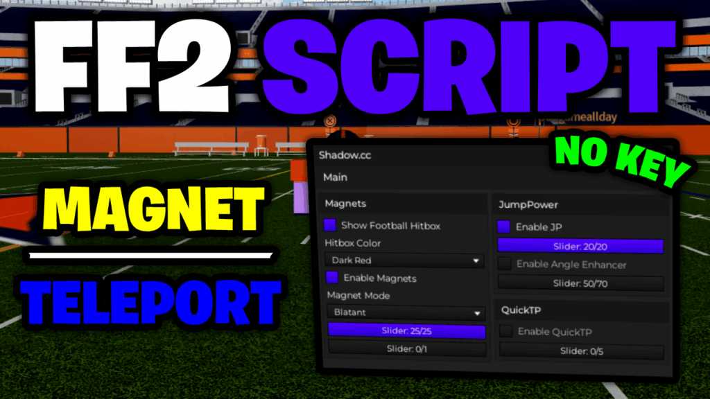 [🏈NO KEY] Football Football 2 Script – *Magnet & Teleport* ROBLOX