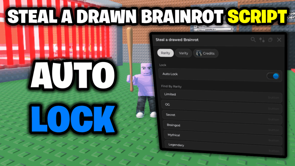 [💎OP] Steal A Drawn Brainrot Script – *Auto Lock* ROBLOX