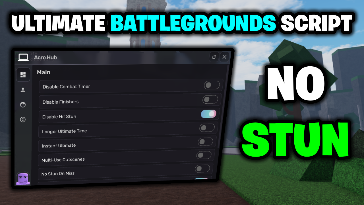 [BEST💎] Ultimate Battlegrounds Script – *No Stun* ROBLOX [Works On Mobile & PC]