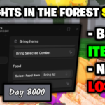 [BEST✅] 99 Nights In The Forest Script – *Bring Items, Kill Aura & More* ROBLOX
